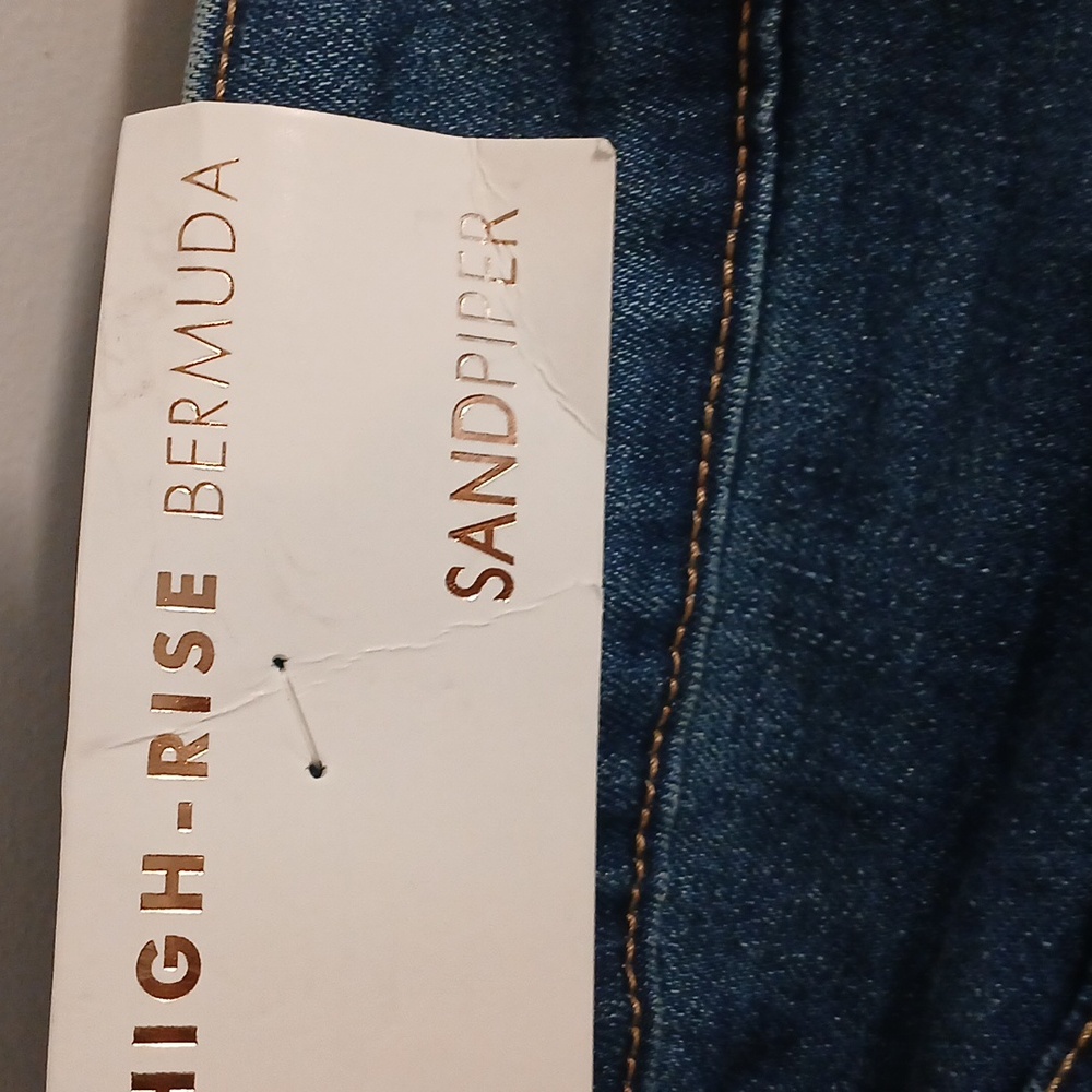 Women's Blue Jean Shorts - Picture 5 of 5